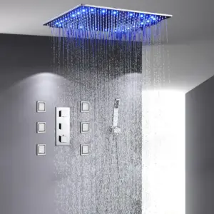 baterii de duș de tip rain shower
