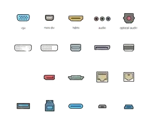 porturile unui mini sistem