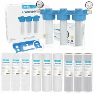 sistem triplu de filtrare apa potabila